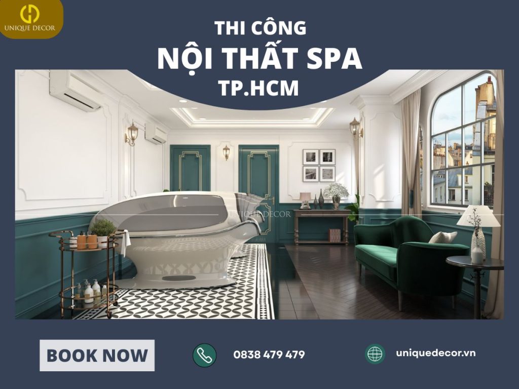 Thi Công Nội Thất Spa TP.HCM Giá Rẻ
