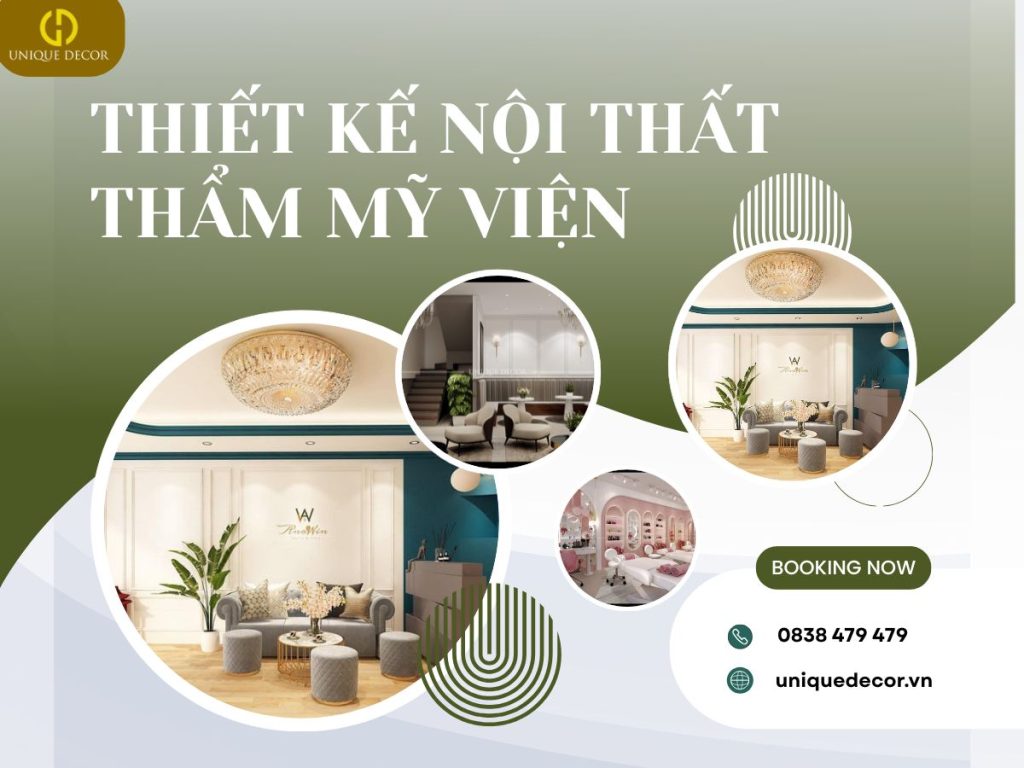 100+ Mẫu Thiết Kế Nội Thất Thẩm Mỹ Viện Sang Trọng, Chuyên Nghiệp