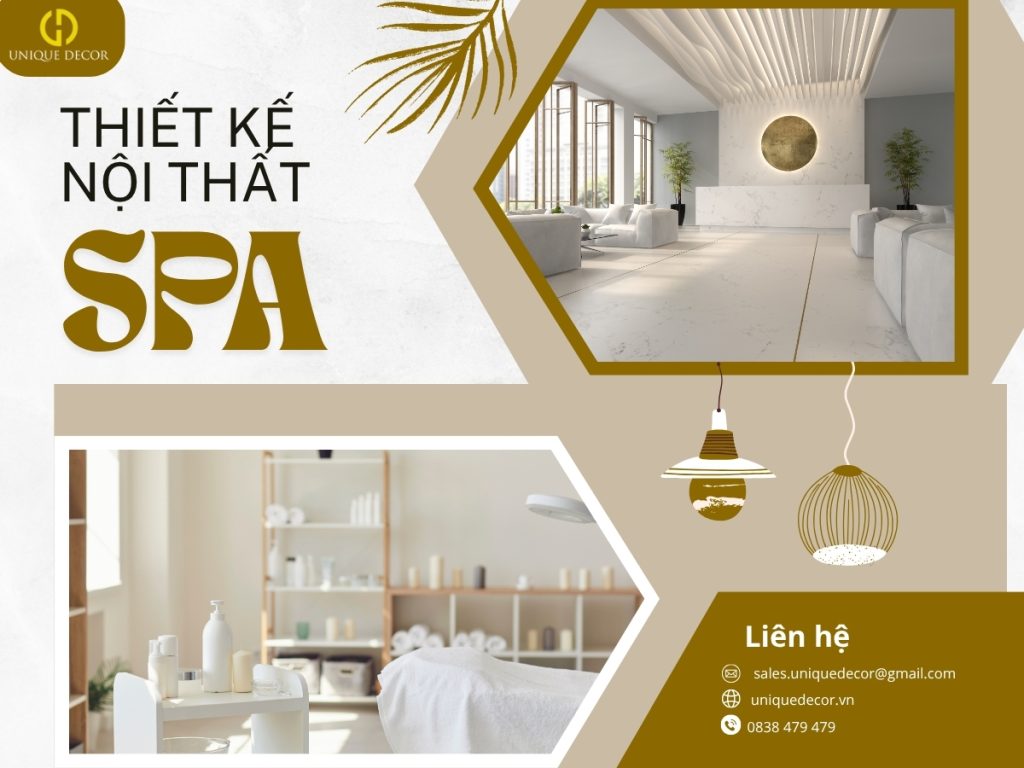 Thiết kế nội thất spa