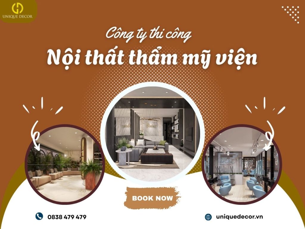 Công Ty Thi Công Nội Thất Thẩm Mỹ Viện Chuyên Nghiệp, Giá Cạnh Tranh