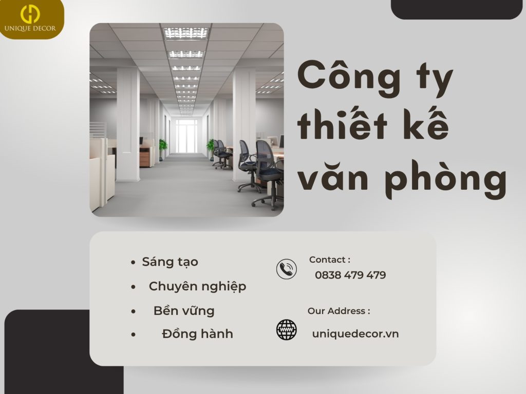 Công ty thiết kế văn phòng uy tín