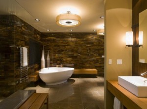 thiết kế phòng tắm spa
